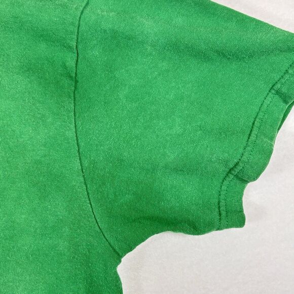 Vintage Party On Gamer Joy Stick Green T Shirt Faded Y2K St. Patrick Day - Picture 9 of 11